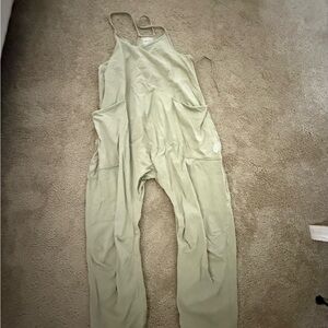 FP Movement by Free People Sage Green Jumpsuit
